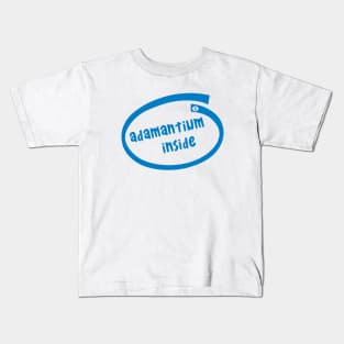 Adamantium inside (big) Kids T-Shirt